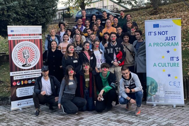 Putting the gained competencies into practice! Activities in Krushevo high school and final evaluation of the training course