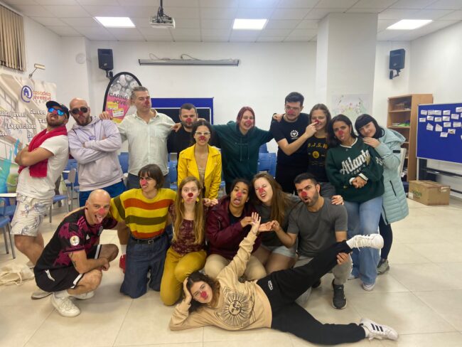 Clown-workshop-with-youth-workers-23